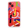 Abstract Art iPhone 14 MagSafe Compatible Ultra Clear Case Cheap