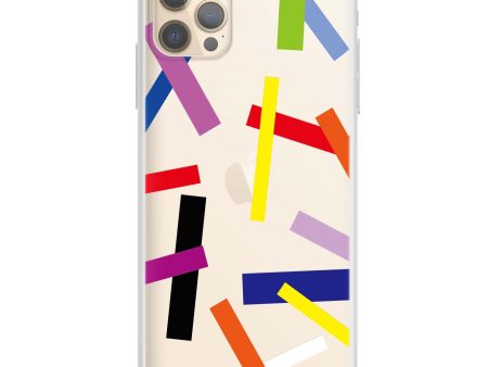 Abstract Art iPhone 12 Pro Max Ultra Clear Case For Cheap