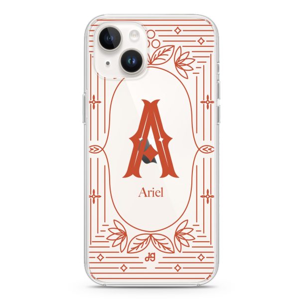 Artistic Monogram I iPhone 14 Ultra Clear Case Online Sale