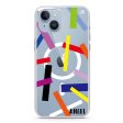 Abstract Art iPhone 14 MagSafe Compatible Ultra Clear Case Cheap