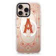 Artistic Monogram I iPhone 14 Pro MagSafe Compatible Ultra Clear Case on Sale