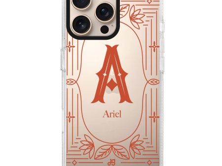 Artistic Monogram I iPhone 14 Pro Ultra Clear Case Supply