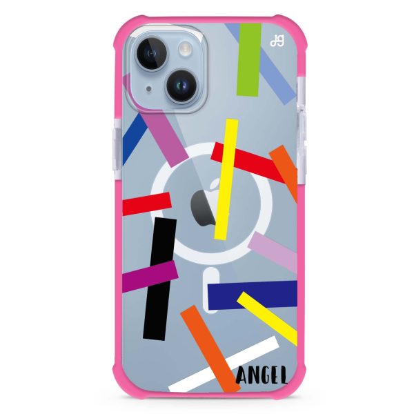 Abstract Art iPhone 14 MagSafe Compatible Ultra Shockproof Case Online Sale