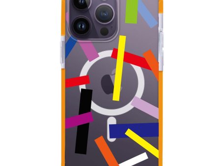 Abstract Art iPhone 14 Pro Max MagSafe Compatible Ultra Shockproof Case Hot on Sale