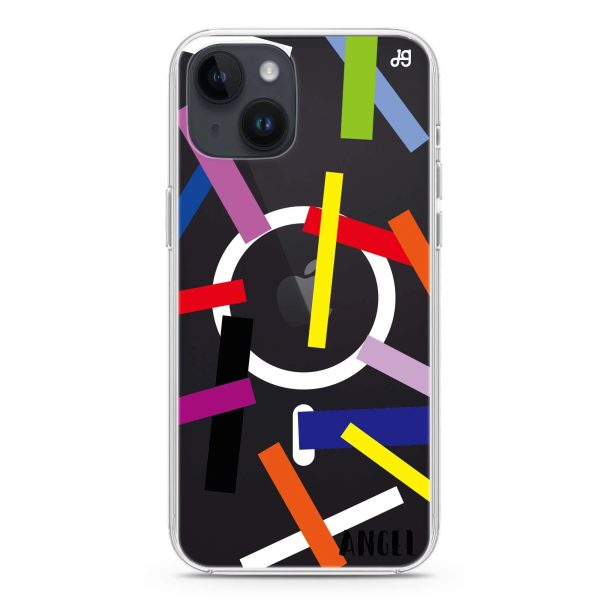 Abstract Art iPhone 12 MagSafe Compatible Ultra Clear Case Hot on Sale