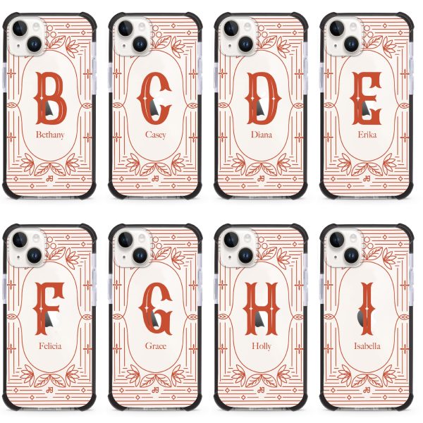 Artistic Monogram I iPhone 14 Ultra Shockproof Case Cheap