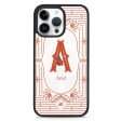 Artistic Monogram I iPhone 14 Pro Max MagSafe Compatible Impact Guard Bumper Case For Discount