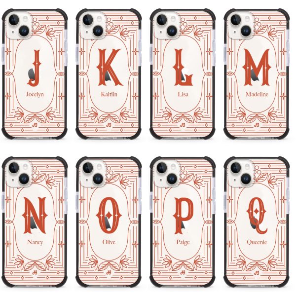 Artistic Monogram I iPhone 14 Plus Ultra Shockproof Case Discount