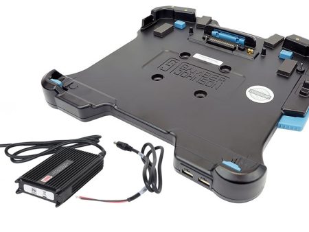 Gamber-Johnson:  KIT: Panasonic Toughbook 33 DUAL RF LITE Port Replication laptop vehicle docking station. Keyed alike (7160-0909-07) and LIND 120W Auto Power Adapter with Bare Wire Lead (7300-0461) Discount