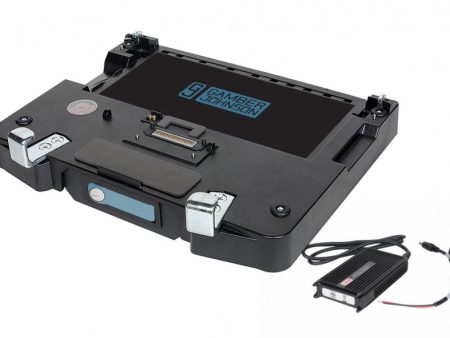 Gamber-Johnson:  KIT: Panasonic Toughbook 55 DUAL RF LITE Port Replication laptop vehicle docking station. Keyed alike (7160-0577-22) and LIND 120W Auto Power Adapter with Bare Wire Lead (7300-0461) on Sale