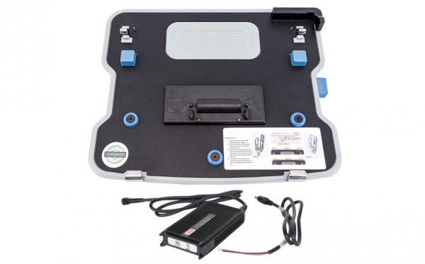 Gamber-Johnson:  KIT: Panasonic Toughbook 40 NO RF LITE Port Replication laptop vehicle docking station (7160-1728-06) and LIND 120W Auto Power Adapter with Bare Wire Lead (7300-0461) For Discount